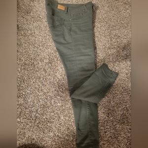 Aeropostale Olive Green High Waist Jeggings